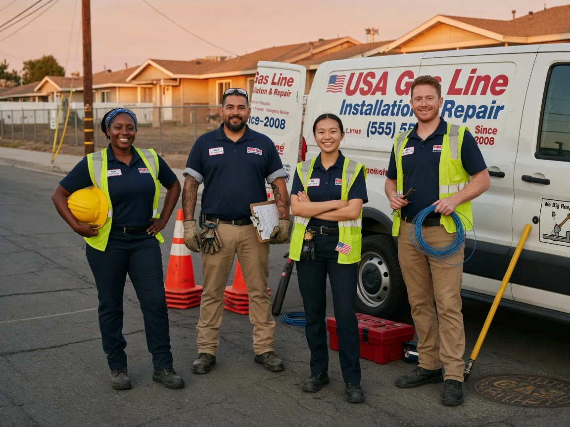 Gas Line Installation company in Upper Falls, MD